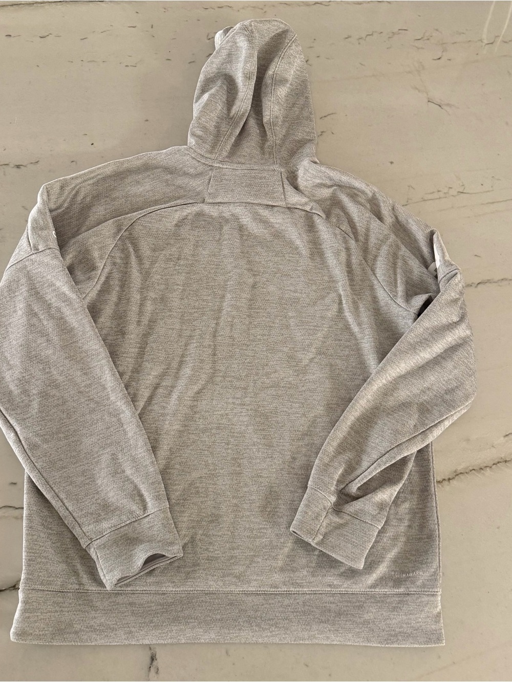 Winthrop University Eagles Lacrosse Issued Hoodie Shirt L Mens Adidas Gray - Picture 5 of 8